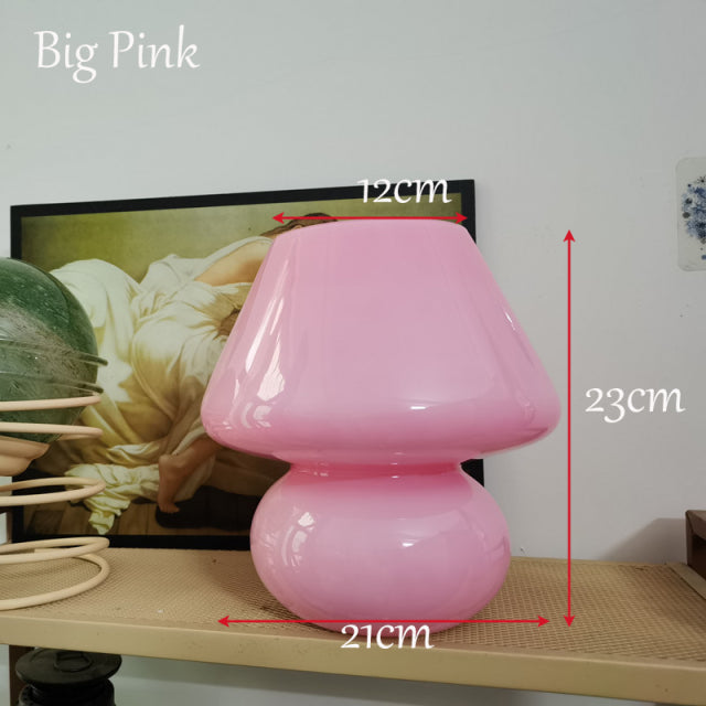 Creative Mushroom Glass Mushroom Table Lamp - Image 10