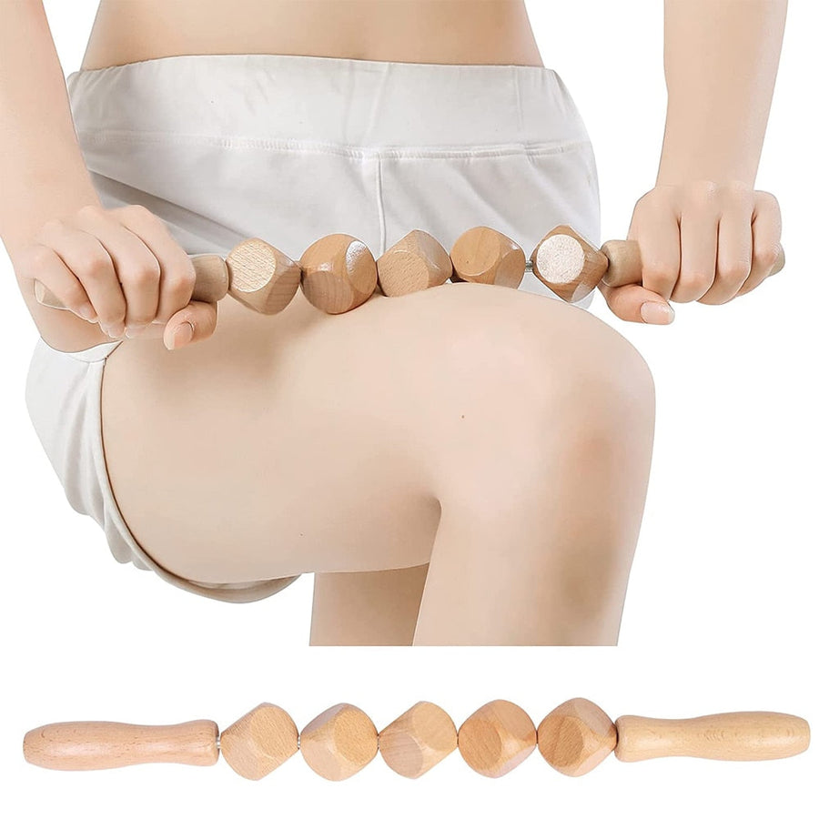 Wooden Gua Sha Neck Shoulder Back Massager - Image 4
