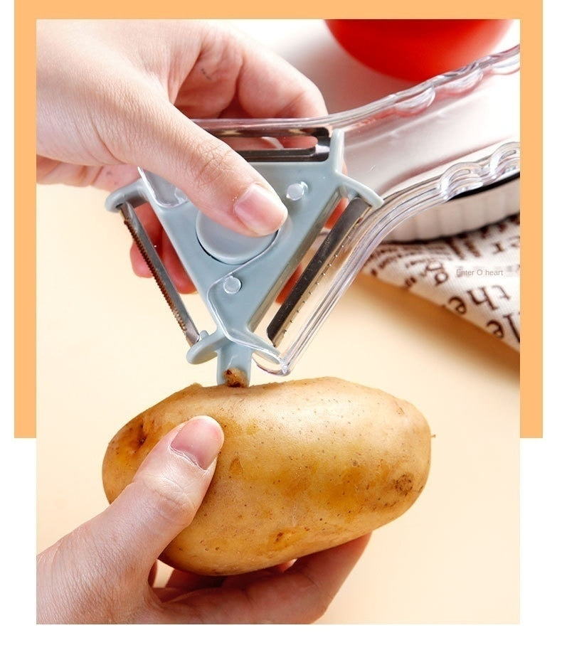 Magic Multi-Blade Triangle Vegetable Peeler - Image 2