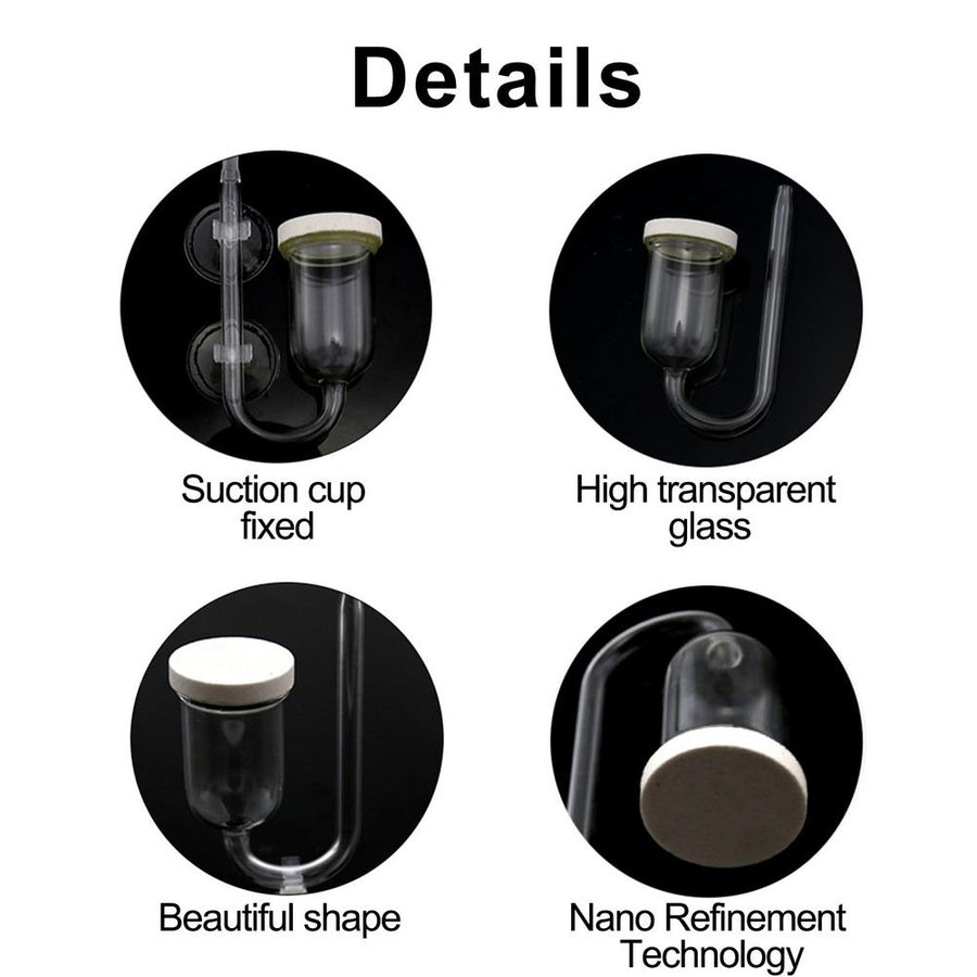 Aquarium Glass Bubble Oxygen Refiner - Image 2