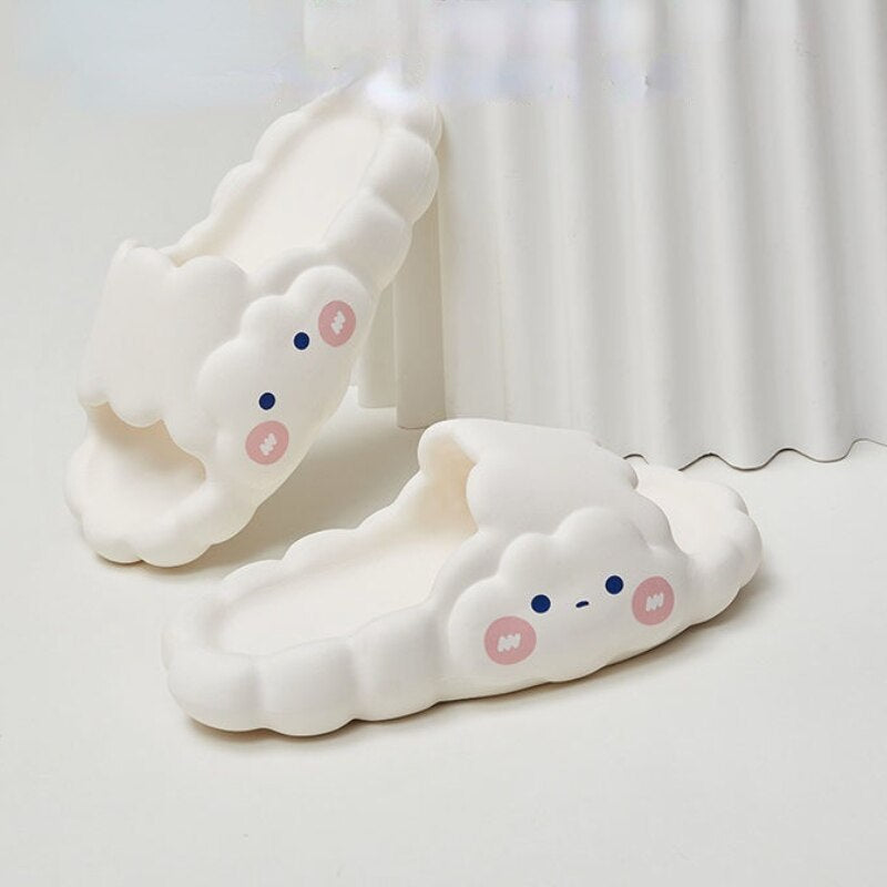 Cute Thick Foam Cloud Slippers - Image 4