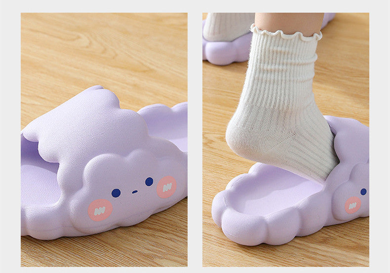Cute Thick Foam Cloud Slippers - Image 3