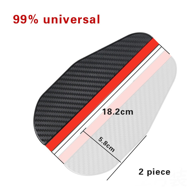 2pcs Car Rear View Mirror Rain Protector - Image 7