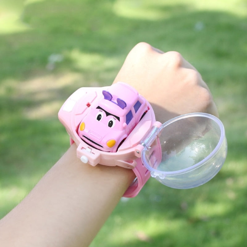 Wrist Strap Mini Wearable RC Car Kids Watch - Image 1