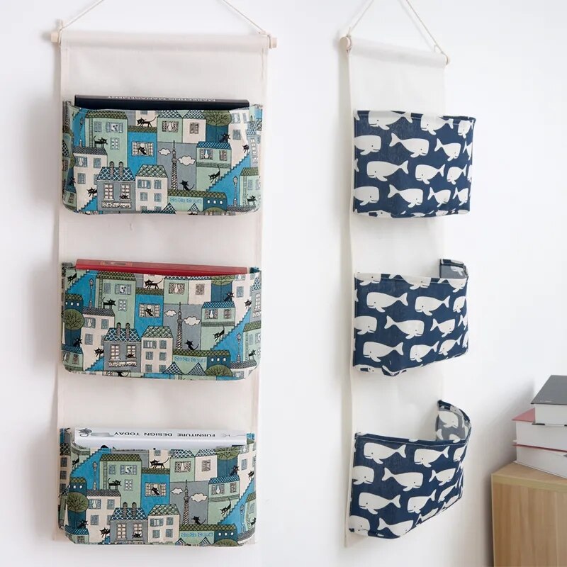 Japanese Style Wall Hanging Organizer - Image 0