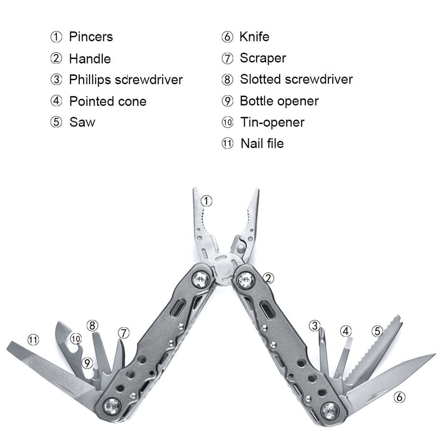 Portable Multitool Wire Cutter Camping Plier - Image 6