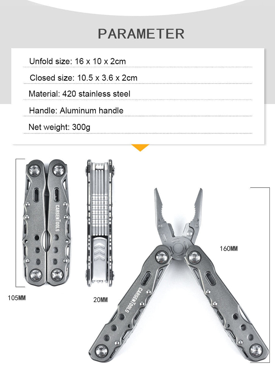 Portable Multitool Wire Cutter Camping Plier - Image 9