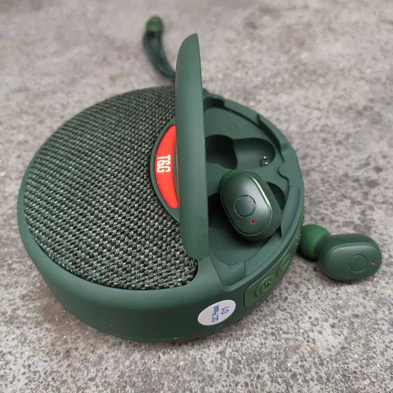 2in1 Earphone Bluetooth Speaker - Image 0