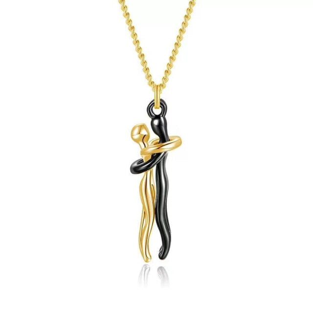 Forever Hug Couples Necklace - Image 4