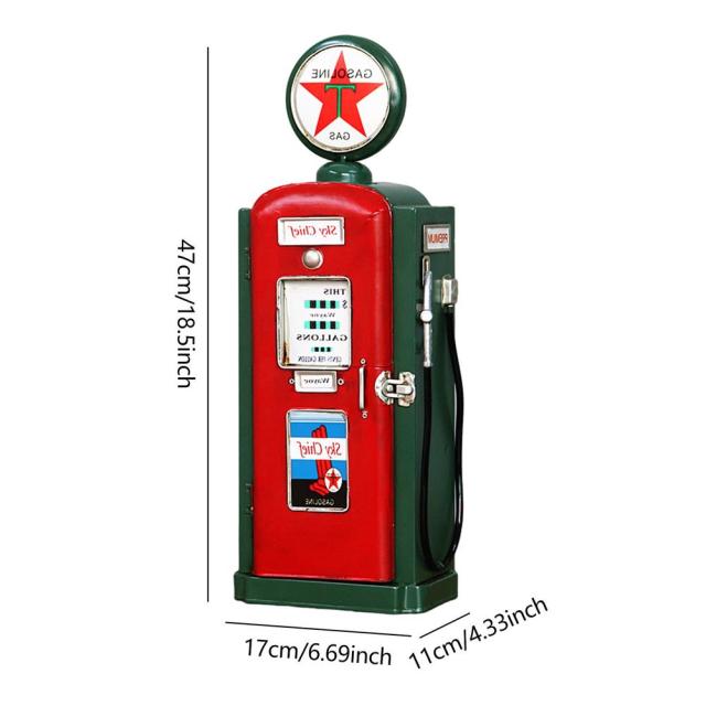 Nostalgic American Country Petrol Pump - Image 5