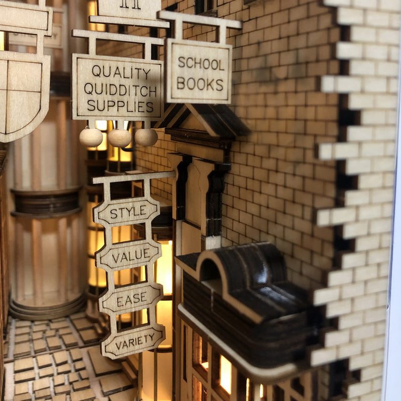 3D DIY Japanese Style Street Bookcase - Image 2
