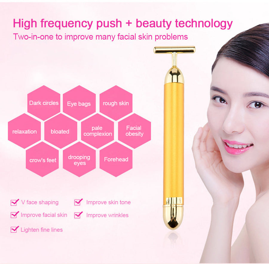 Anti-Wrinkle Skin Tightening Face Lifter Roller - Image 1