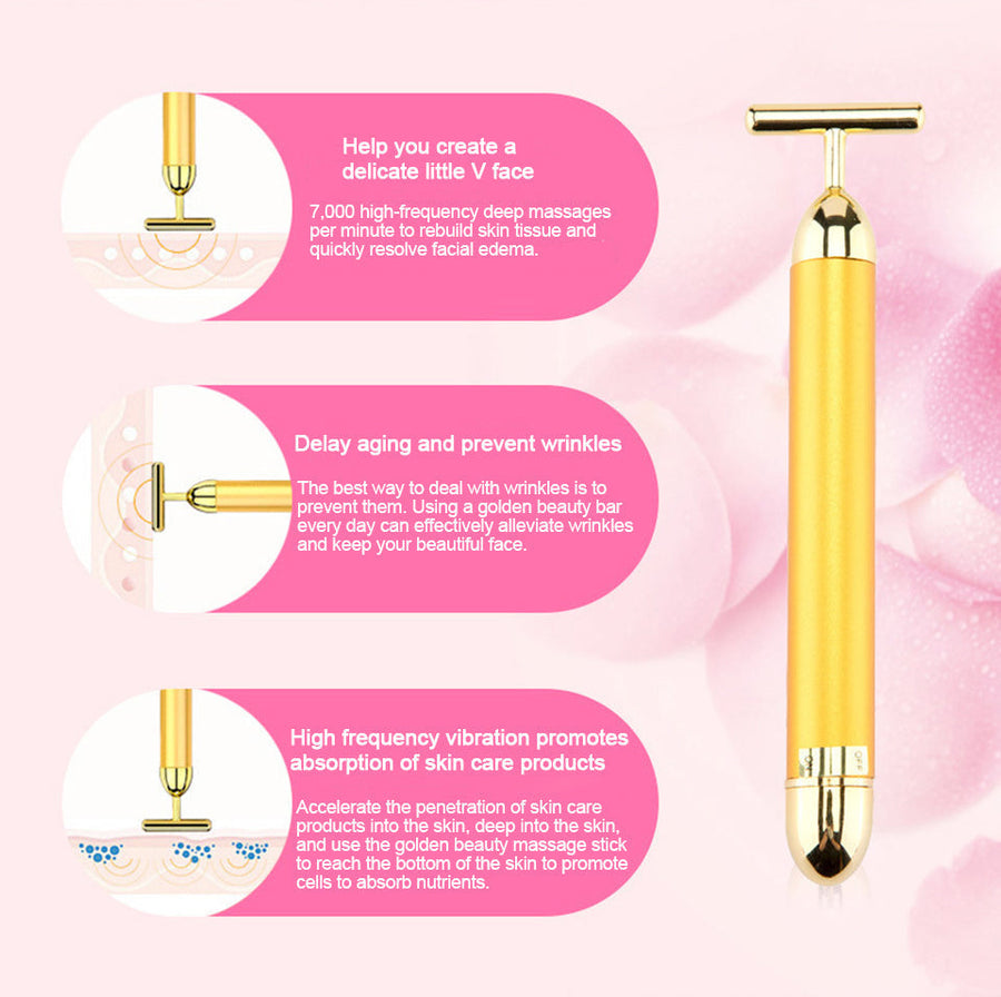 Anti-Wrinkle Skin Tightening Face Lifter Roller - Image 2