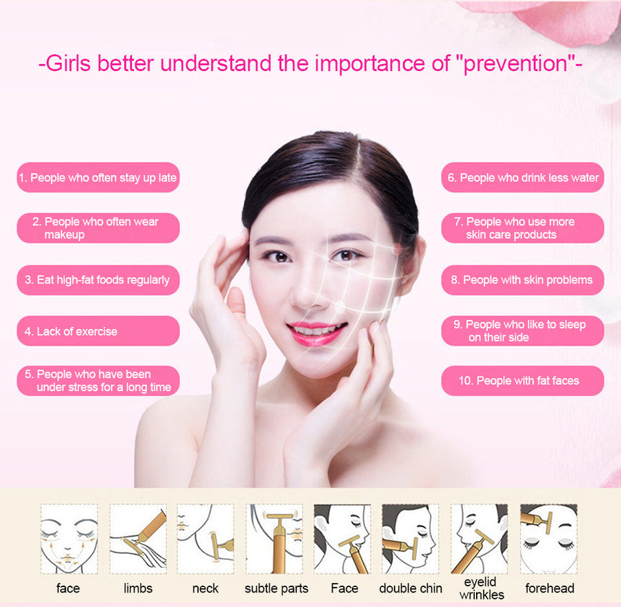 Anti-Wrinkle Skin Tightening Face Lifter Roller - Image 5