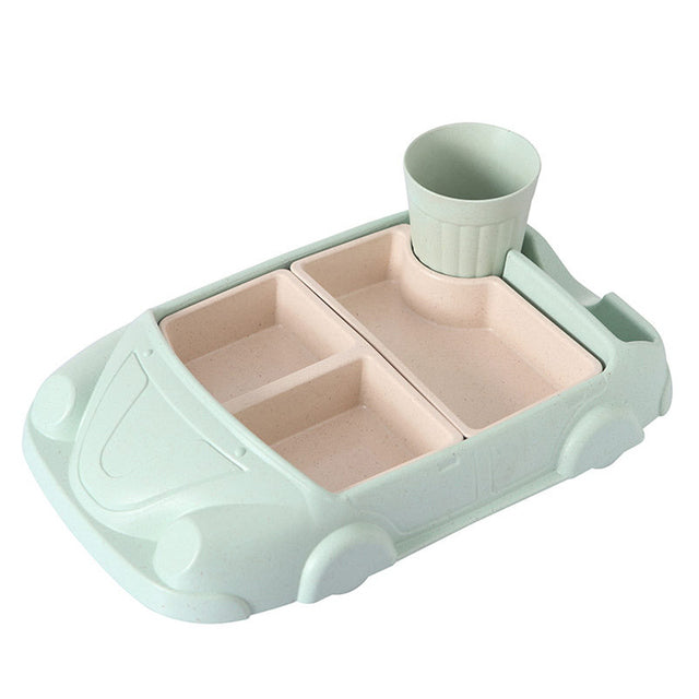 Baby Bamboo Car Shape Food Containers - Image 11