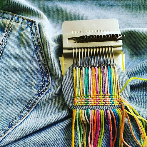 Hand Knitting DIY Small Weaving Loom Kit - Image 0