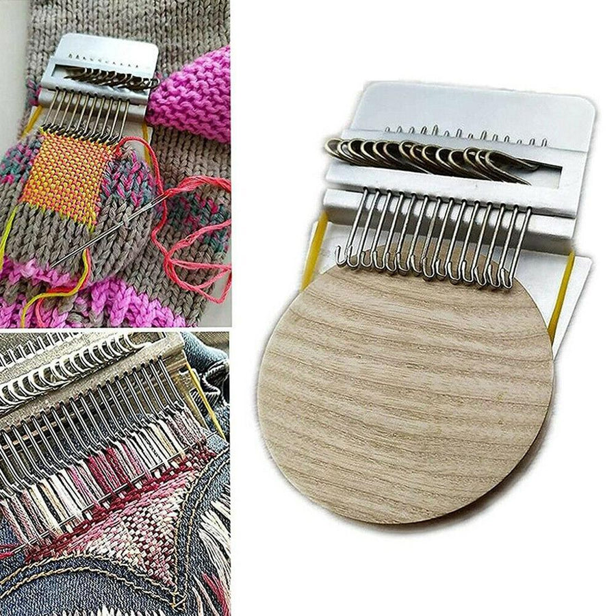 Hand Knitting DIY Small Weaving Loom Kit - Image 5