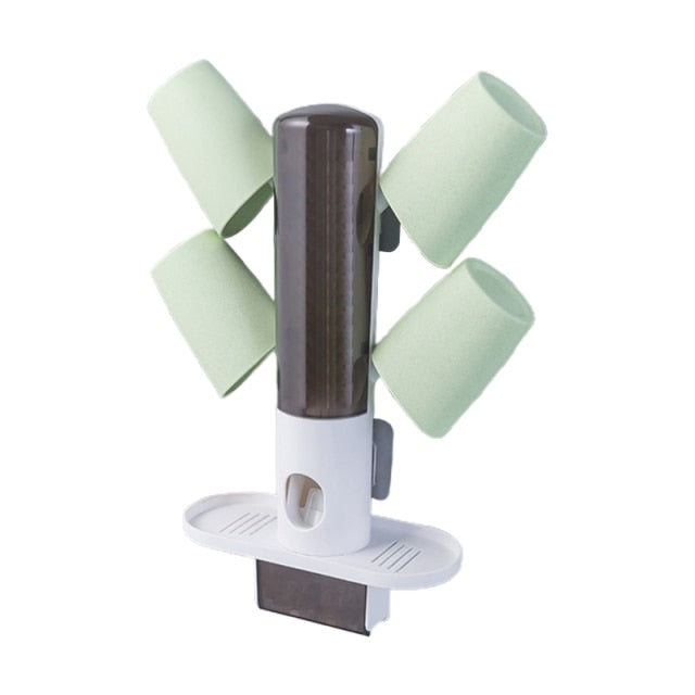 Wall-Mounted Automatic Toothpaste Dispenser Rack - Image 7
