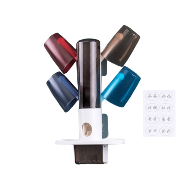 Wall-Mounted Automatic Toothpaste Dispenser Rack - Image 6