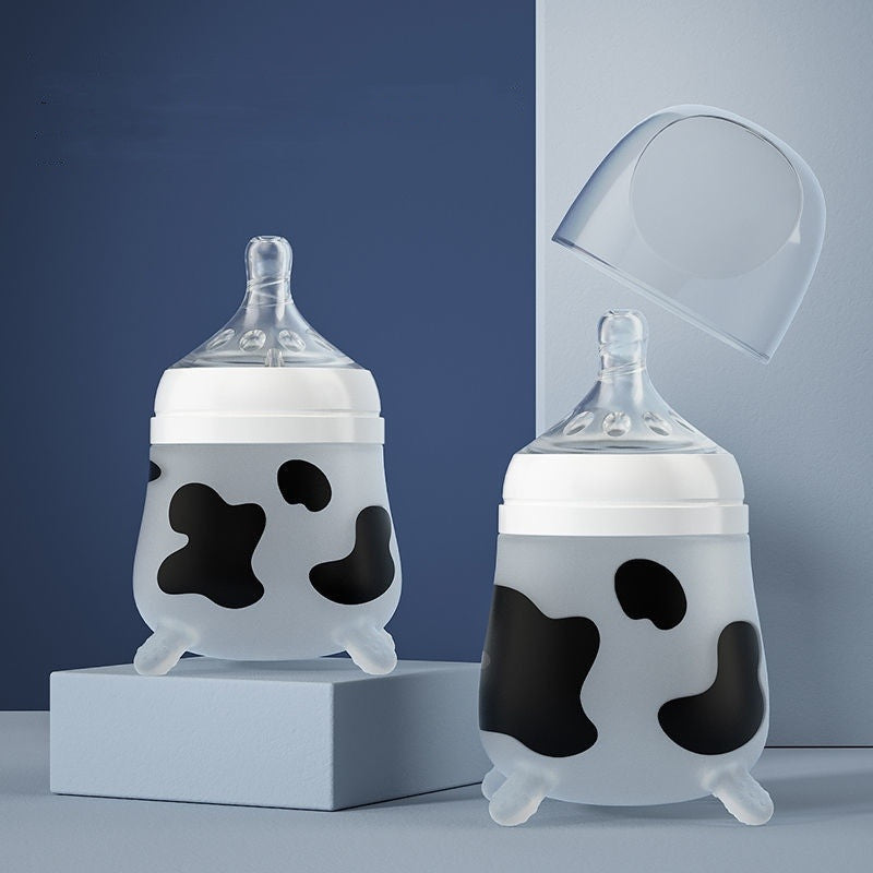 Cow Shape Baby Feeding Bottle - Image 1