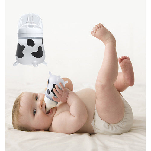 Cow Shape Baby Feeding Bottle - Image 0