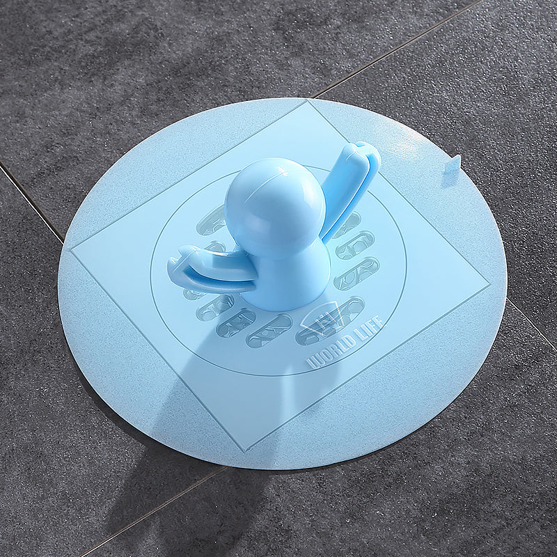 Blue Man Simple Silicone Drain Cover - Image 0