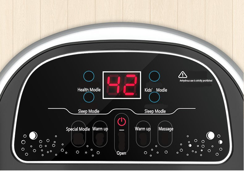 Automatic Vibration Heated Foot Massage Bath - Image 2