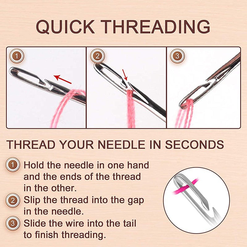 Stainless Steel Needless Sewing Tool Kit - Image 5