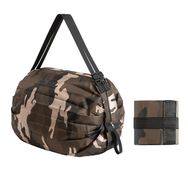 Large Capacity Canvas Foldable Shopping Bag - Image 8