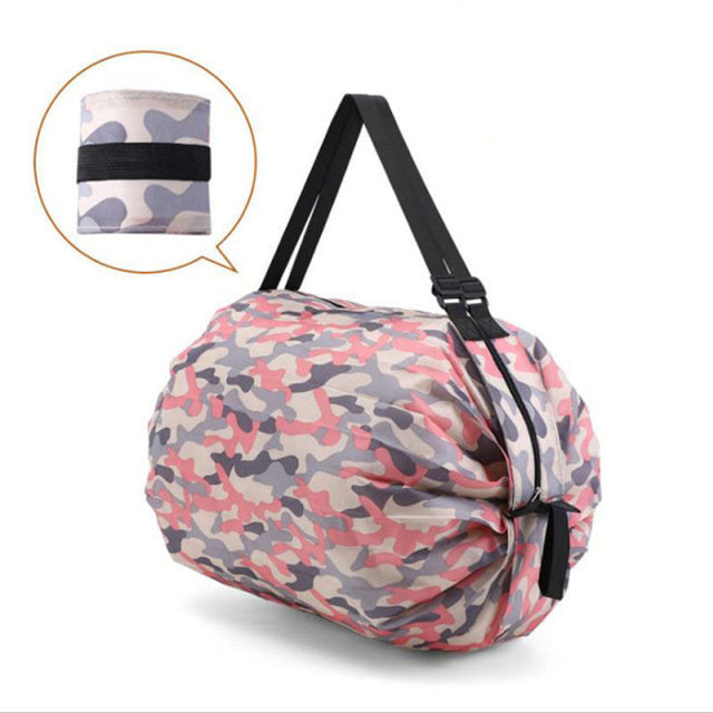 Large Capacity Canvas Foldable Shopping Bag - Image 4