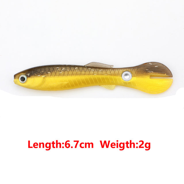 Realistic Reflective Soft Fishing Artificial Bait - Image 38