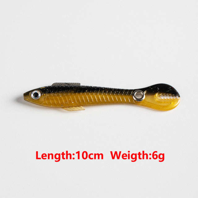 Realistic Reflective Soft Fishing Artificial Bait - Image 36