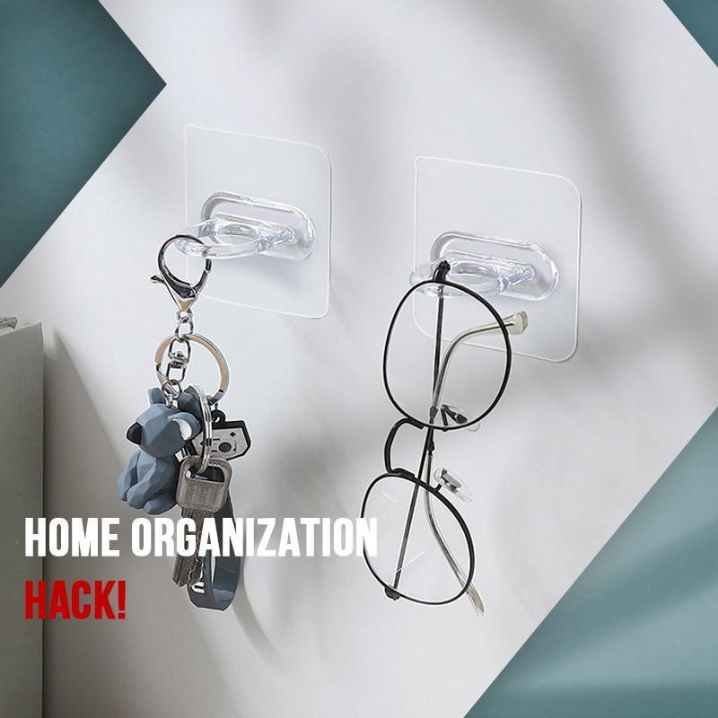 Self Adhesive Kitchen Bathroom Organizer Hook Set - Image 5