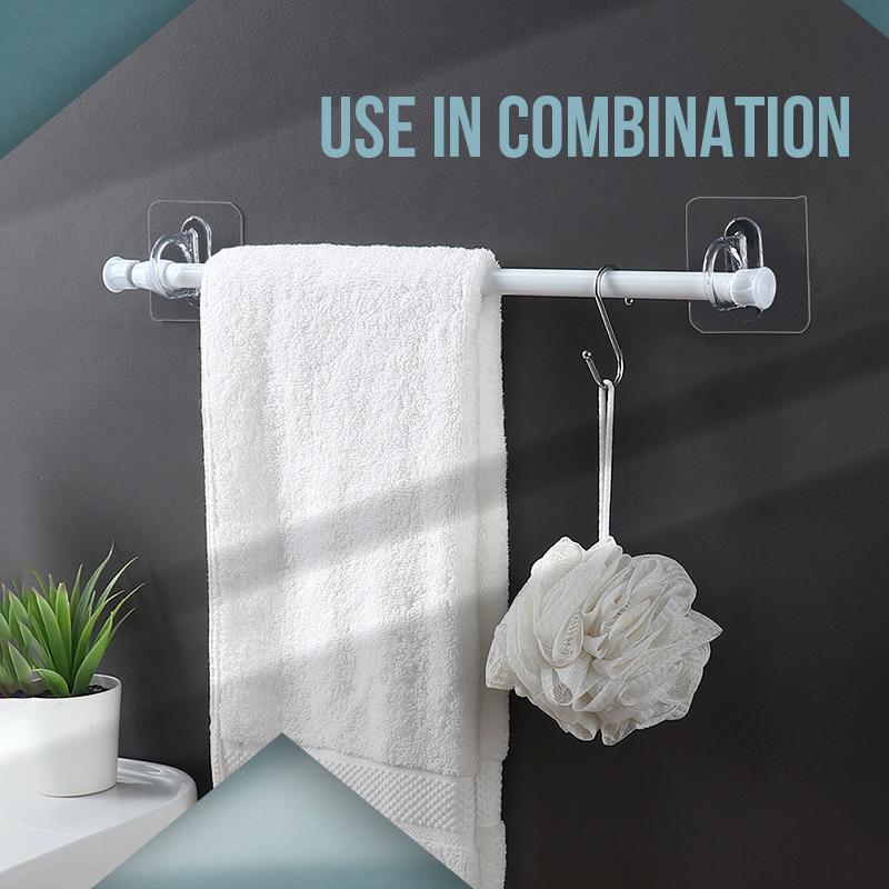 Self Adhesive Kitchen Bathroom Organizer Hook Set - Image 2