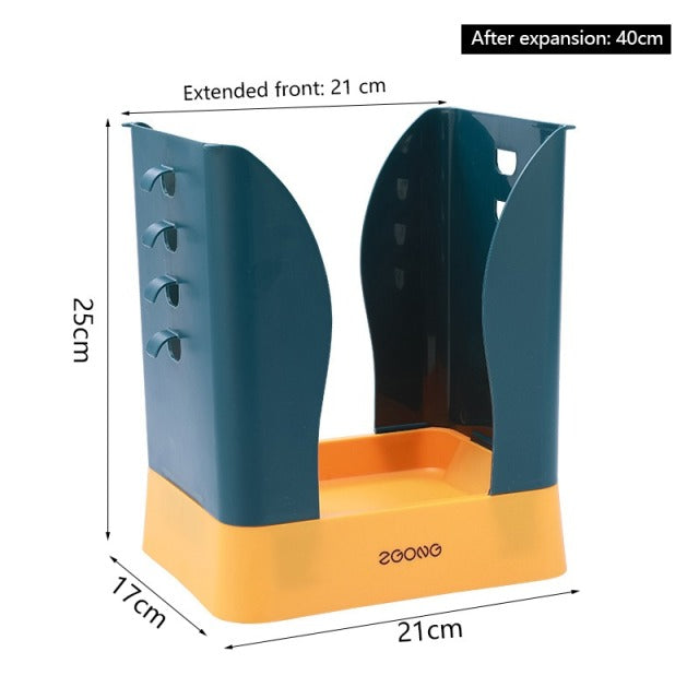 Portable Easy Pastel Trash Bag Holder - Image 10