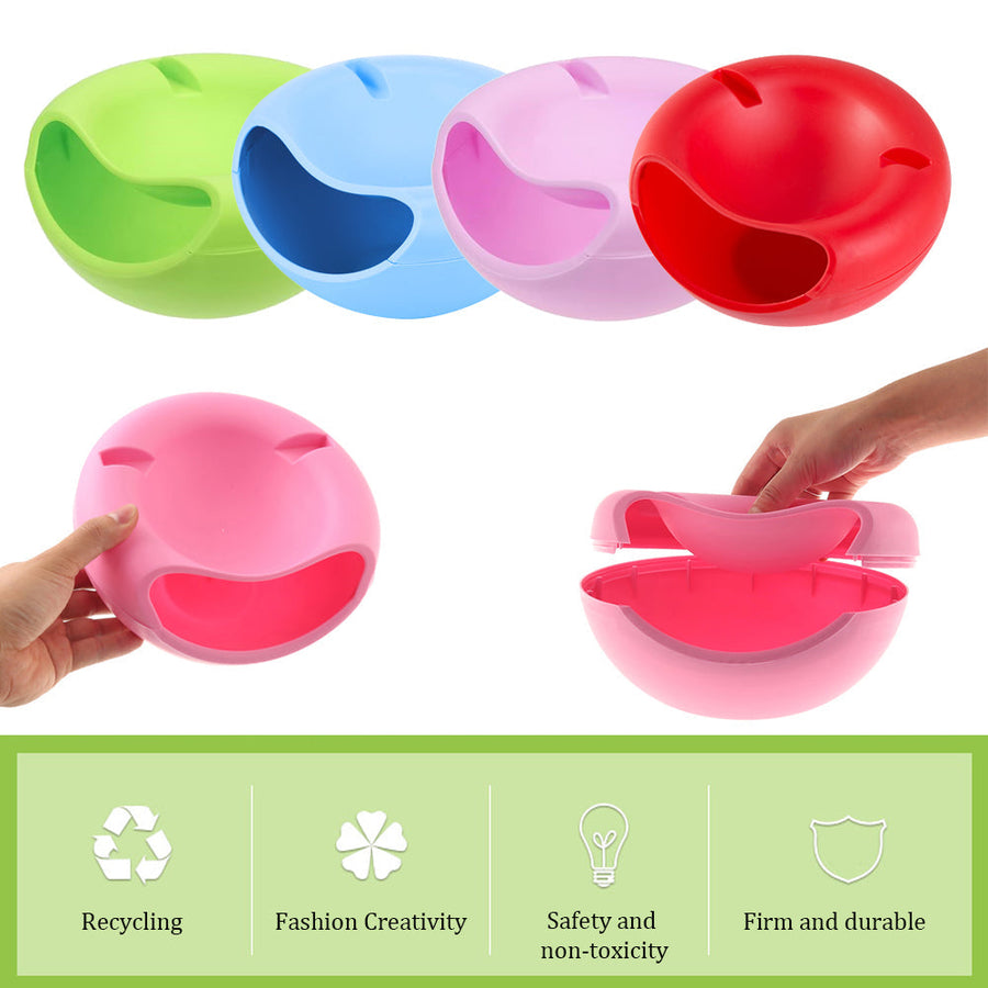 Multifunctional Double Layer Dish with Phone Holder - Image 7