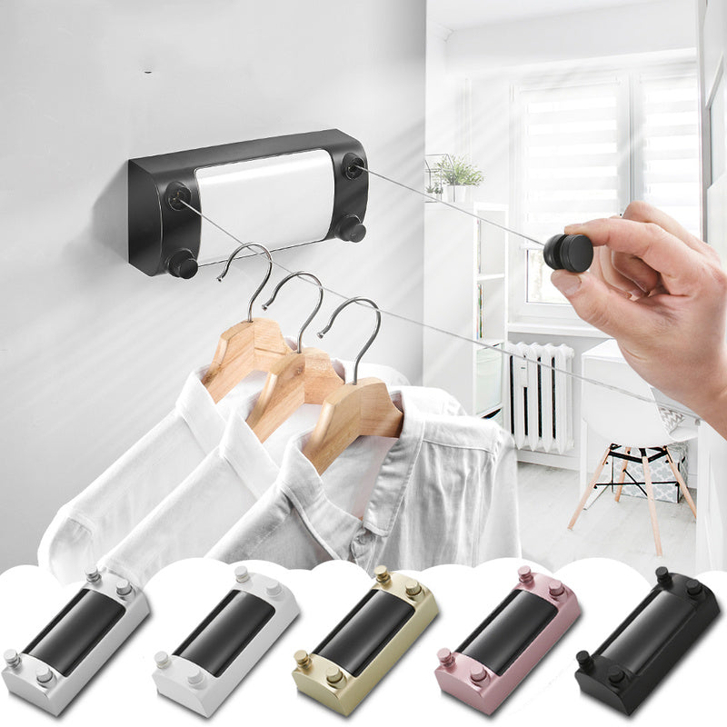 Retractable No Drill Stainless Steel Drying Rope - Image 0
