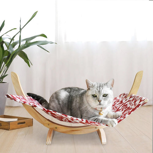 Fashion Wood Cat Hammock - Image 0