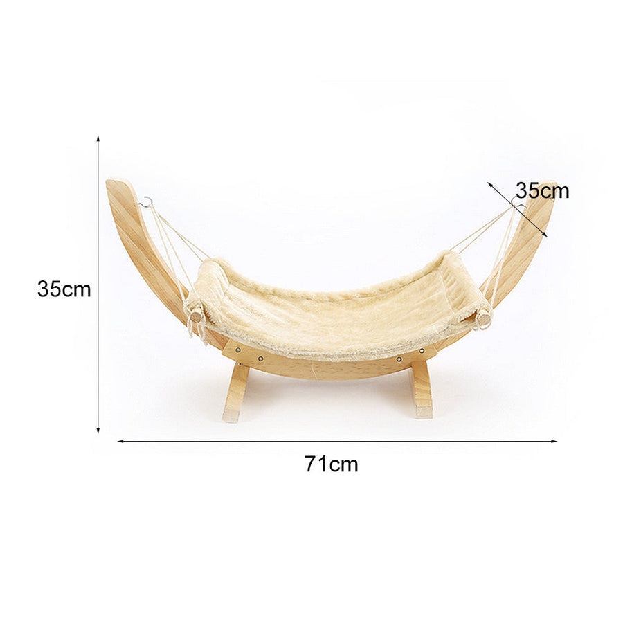 Fashion Wood Cat Hammock - Image 3