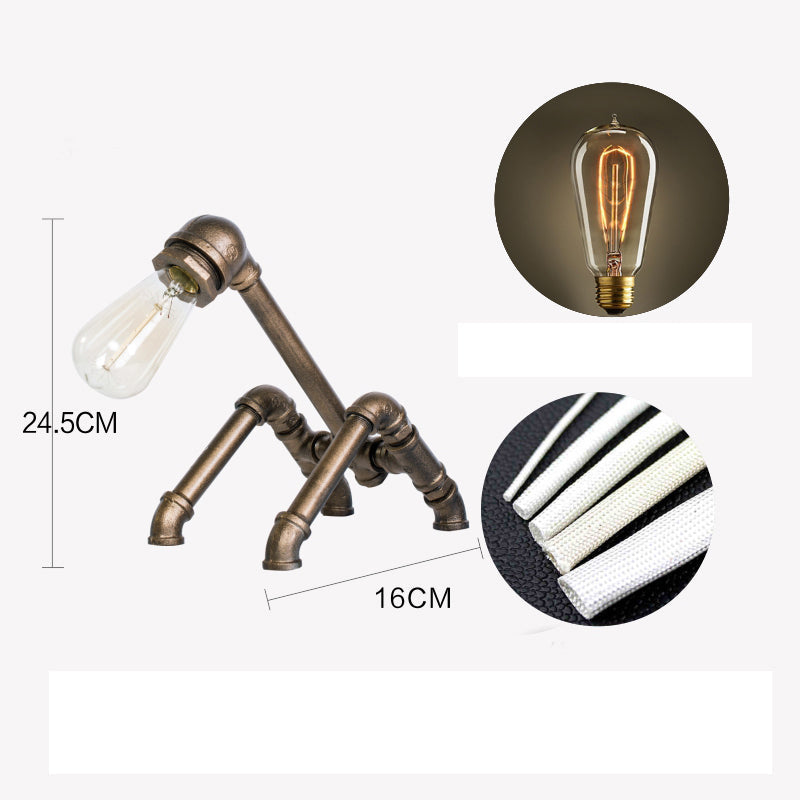 Vintage Metal Table Lamps - Image 5