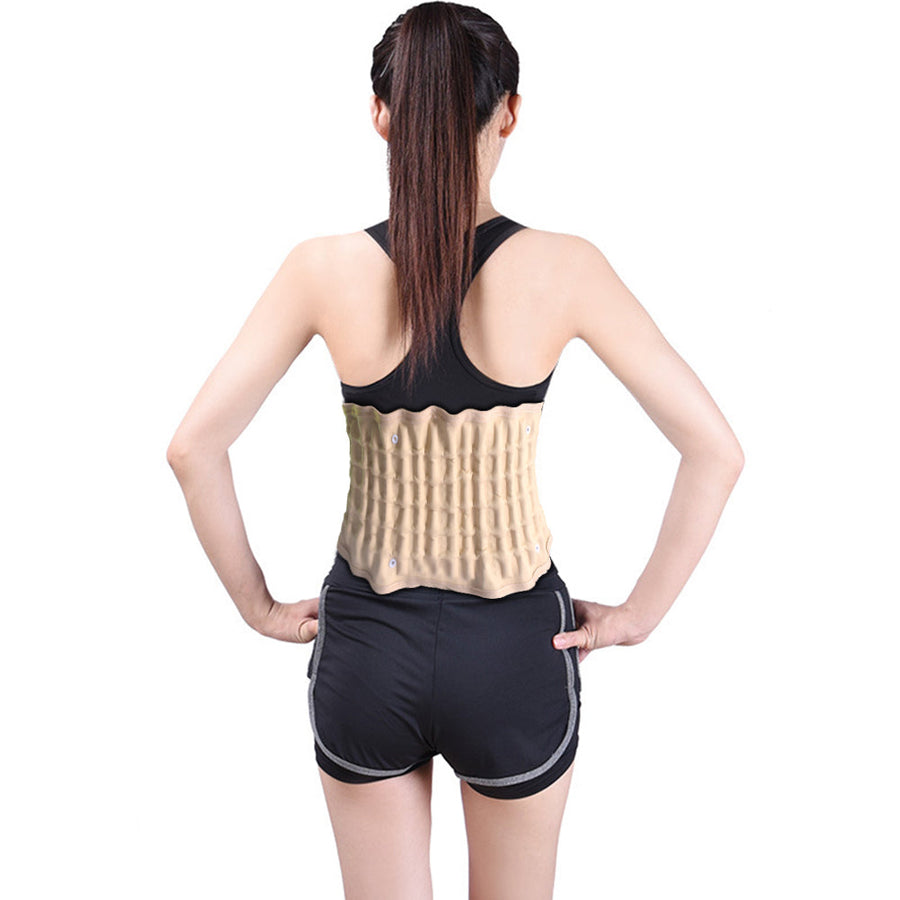 Back Pain Relief Inflatable Brace Support Belt Massager - Image 3
