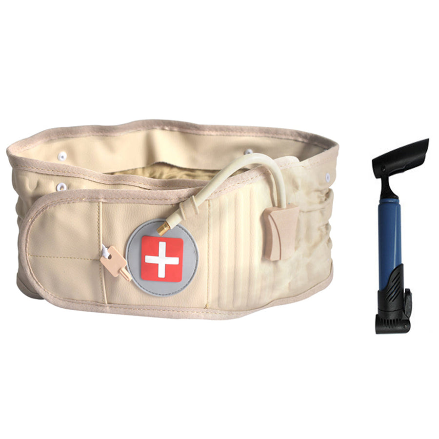 Back Pain Relief Inflatable Brace Support Belt Massager - Image 7