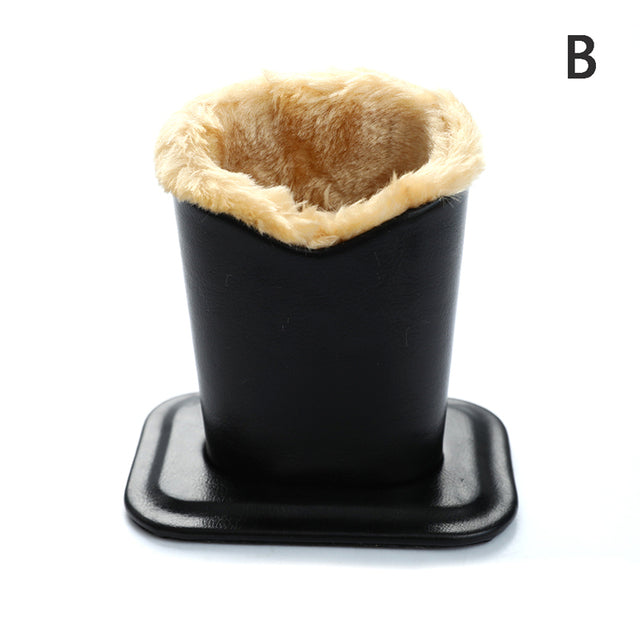 Leather Plush Safe Eyeglass Holder - Image 3