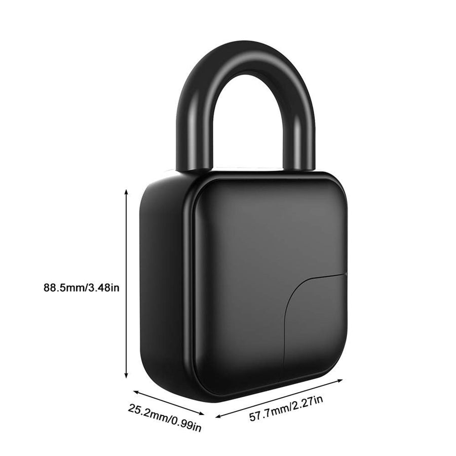Fingerprint Auto USB Rechargeable Lock - Image 9