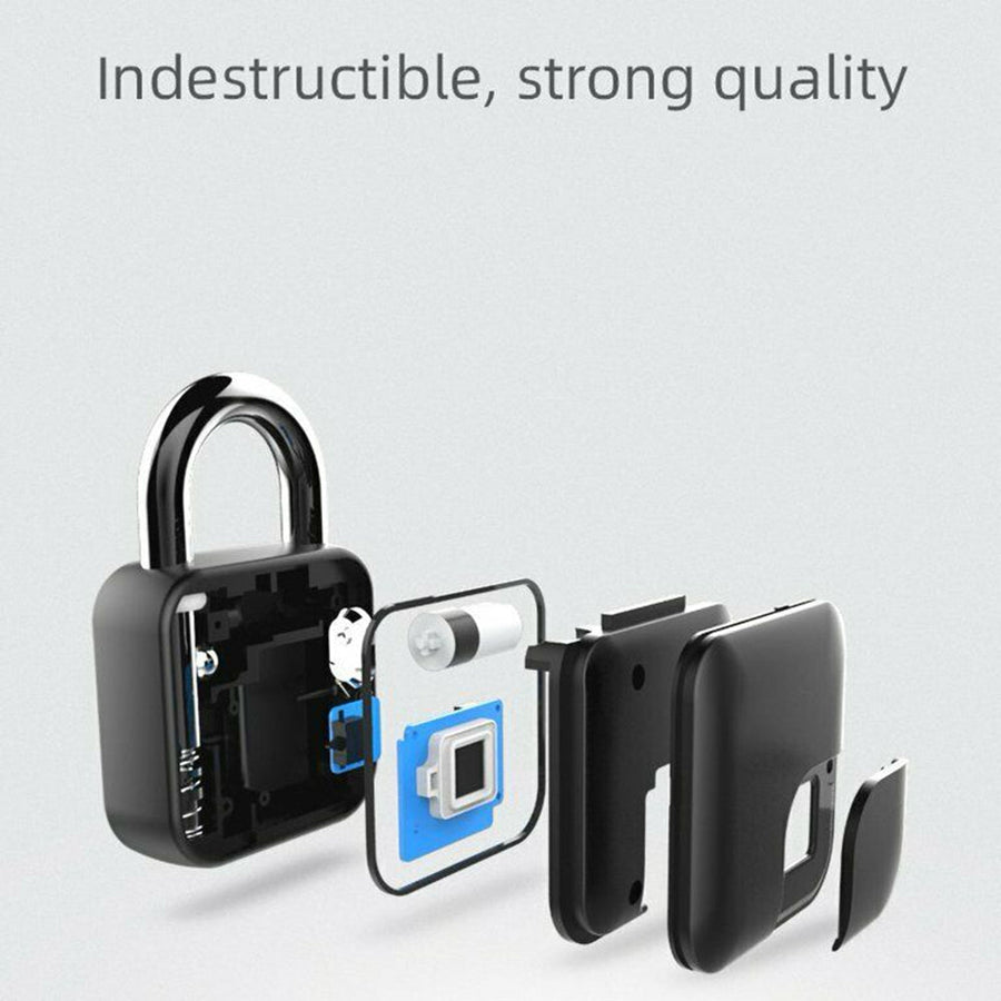 Fingerprint Auto USB Rechargeable Lock - Image 8