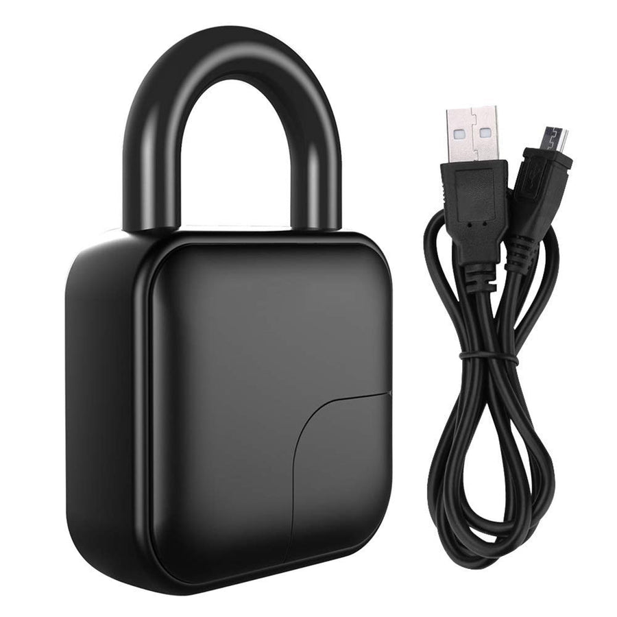 Fingerprint Auto USB Rechargeable Lock - Image 10