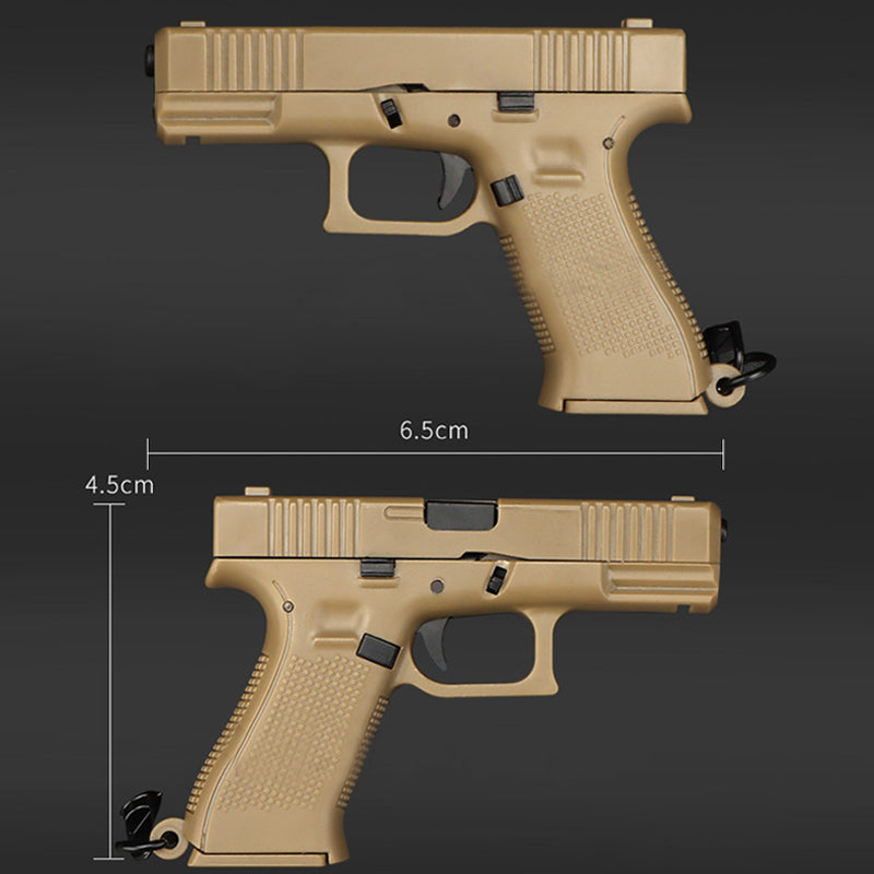 Mini Toy Pistol Shape Keychain - Image 3