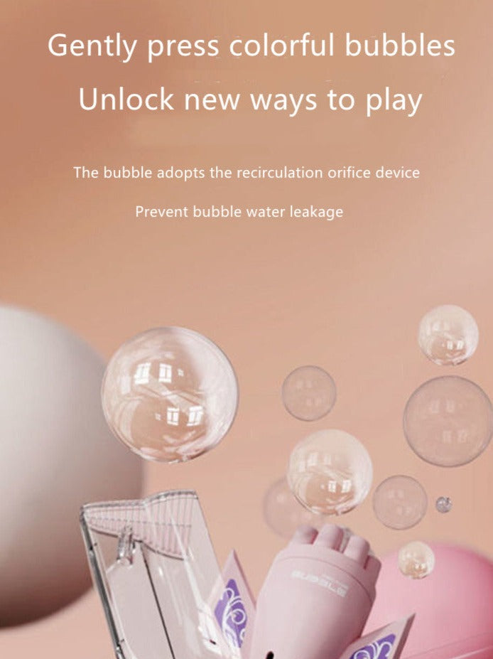 Automatic Dynamic Lighting Bubble Blower Toy - Image 6