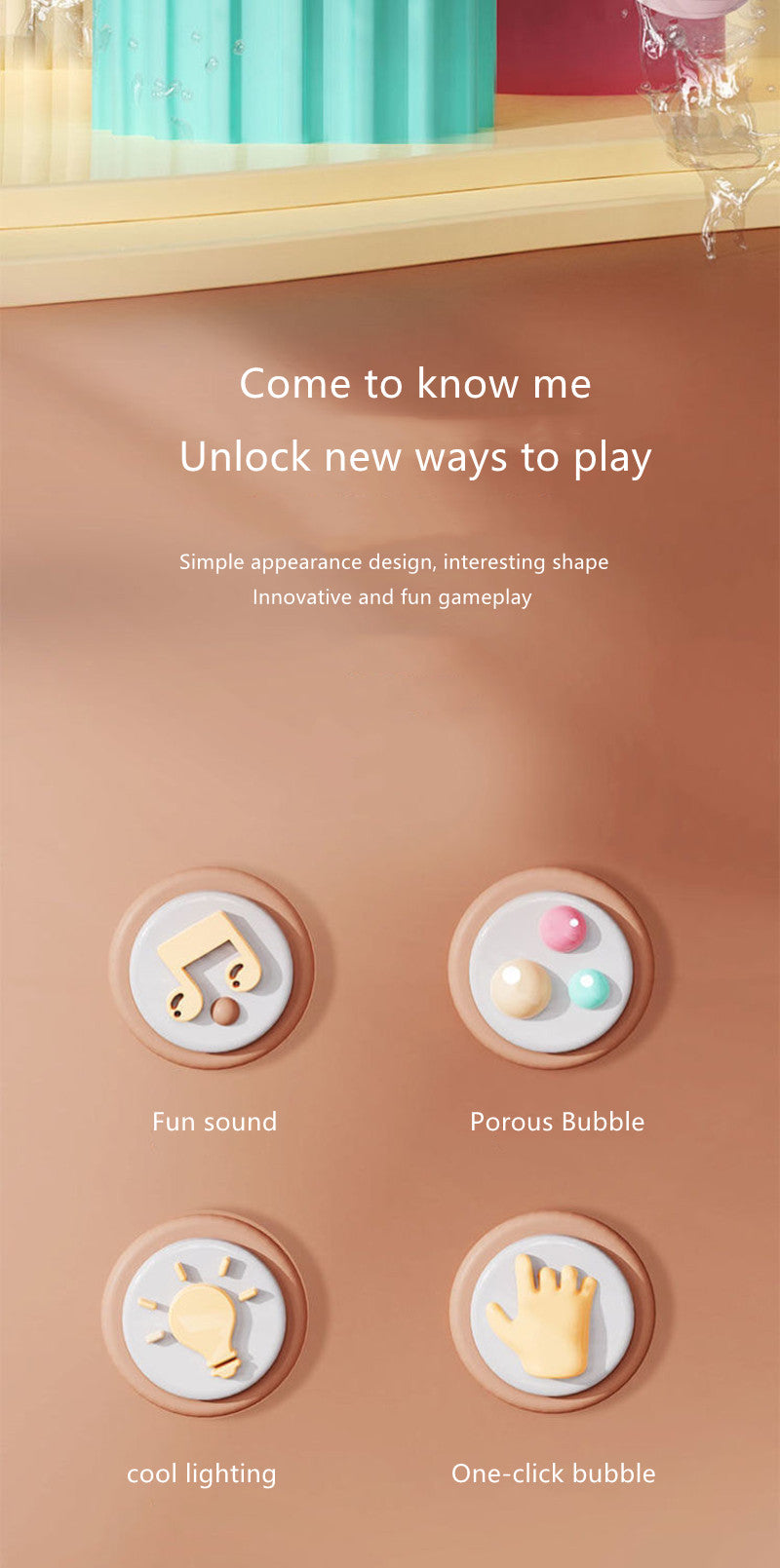 Automatic Dynamic Lighting Bubble Blower Toy - Image 8