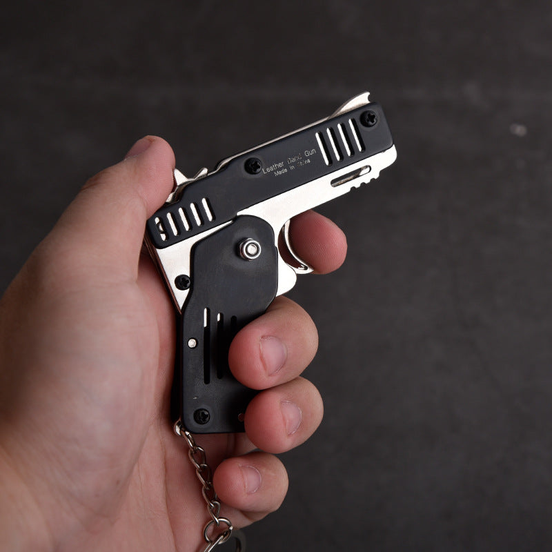 Mini Rubber Launcher Toy Gun - Image 3